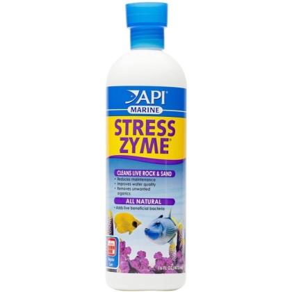 API Marine Stress Zyme Bacterial Cleaner - 16 oz