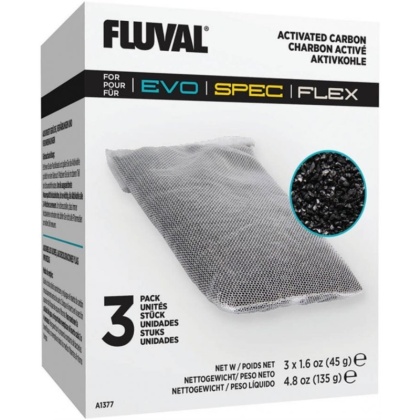 Fluval Spec Replacement Carbon Insert - 3 count